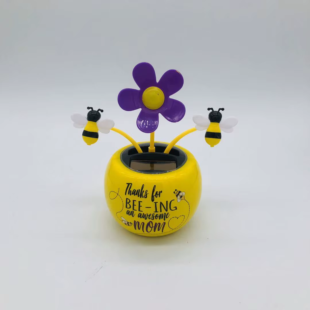 Pot de fleur à énergie solaire