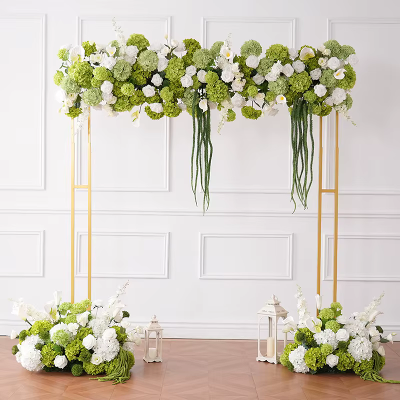 H9112 Hortensia Blanc Suspendu