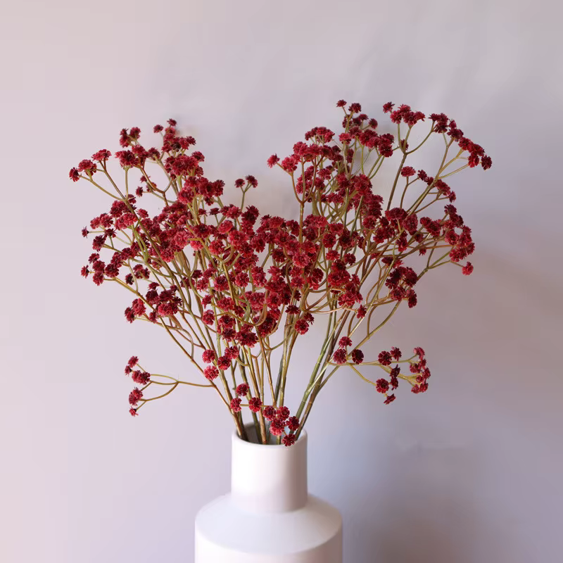 62CM/pièce 81 petites fleurs de haute qualité