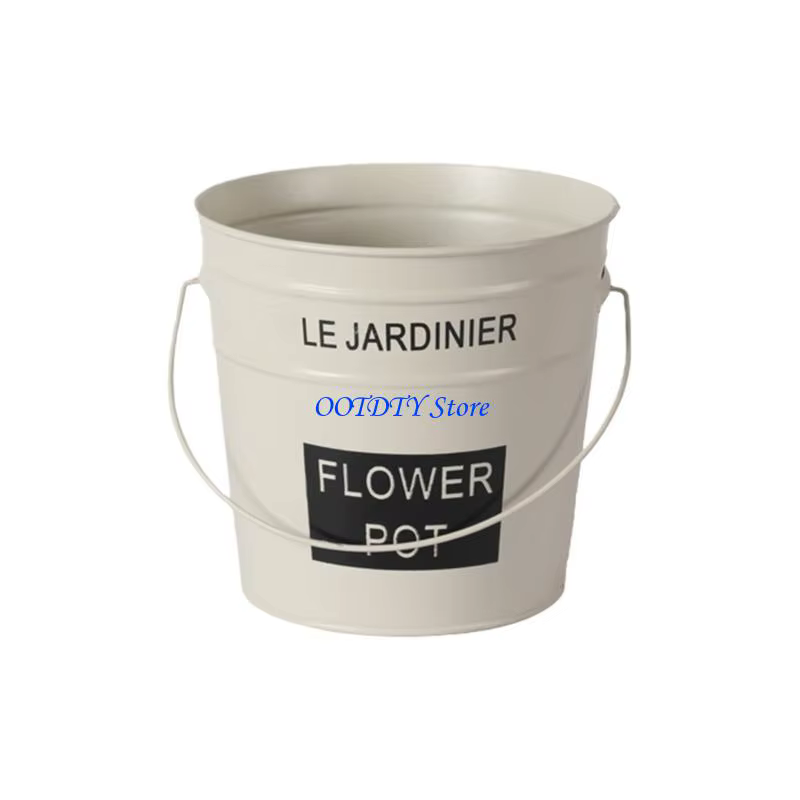 367A fer planteur remplacement ferme Vase seau fleur support seau remplacement