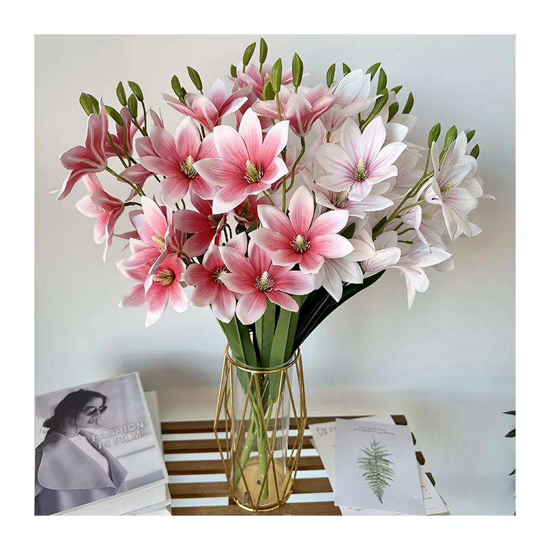 Branche de fleur de magnolia d'impression 3D