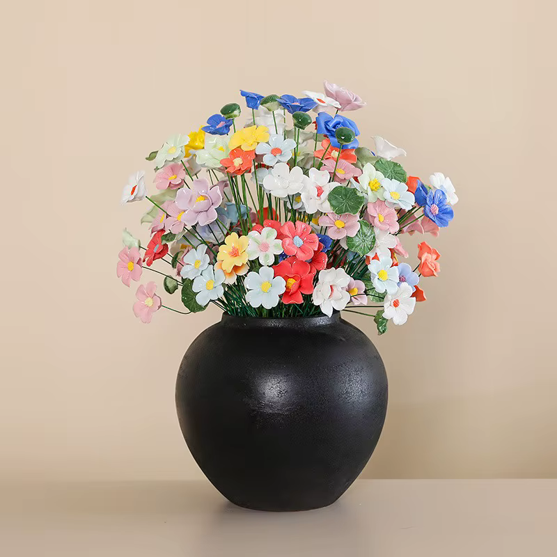 Petite fleur en céramique de Jingdezhen