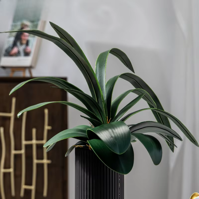 6 pièces de plantes artificielles en PVC pour mariage
