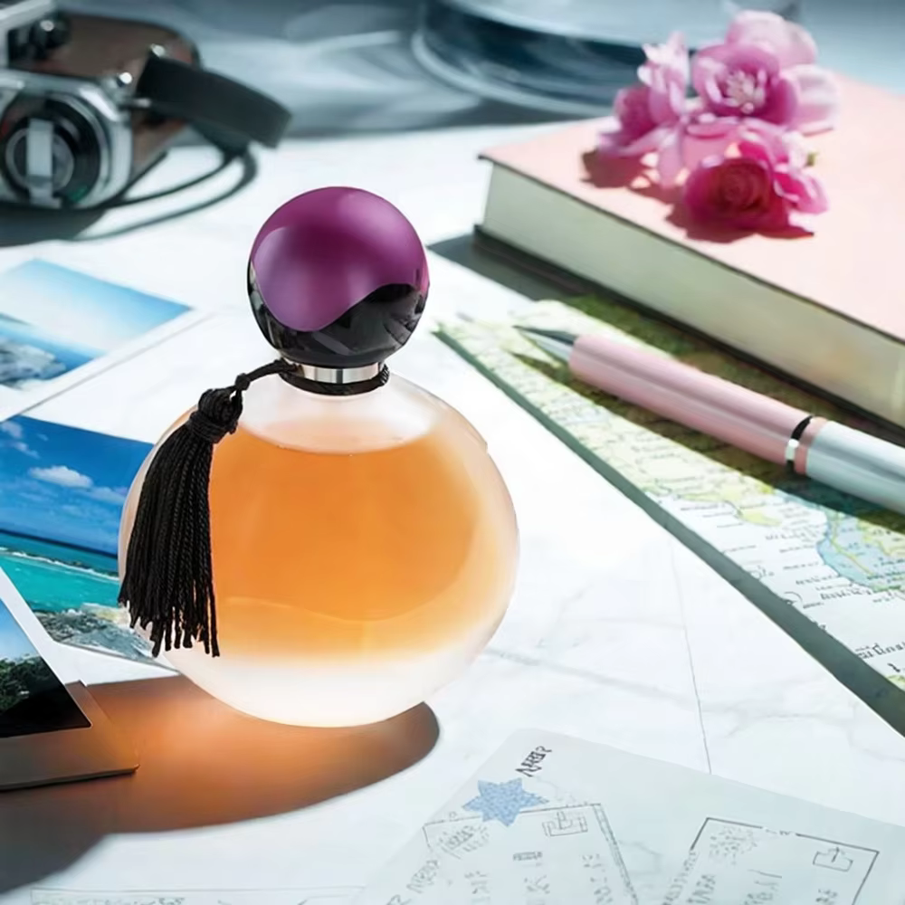 Parfum pour femme de qualité supérieure, senteur d'agrumes fraîche et longue durée, 50 ml, notes d'orange légères, parfum longue durée pour femme