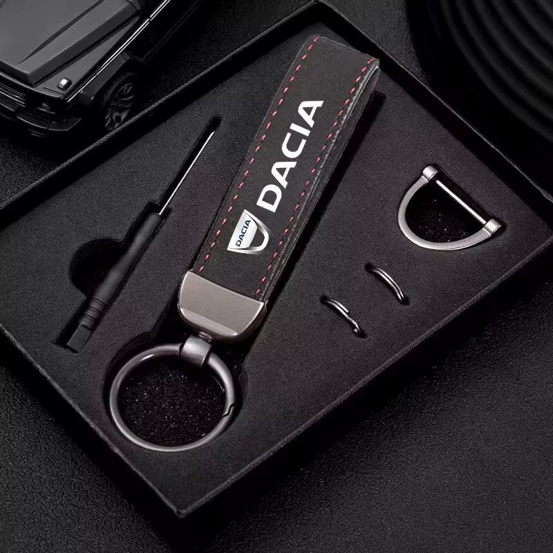 Porte-clés à la mode, accessoires de voiture, accessoires pour Dacia Duster Logan Sandero Jogger Spring Stepway Dokker Lodgy MCV