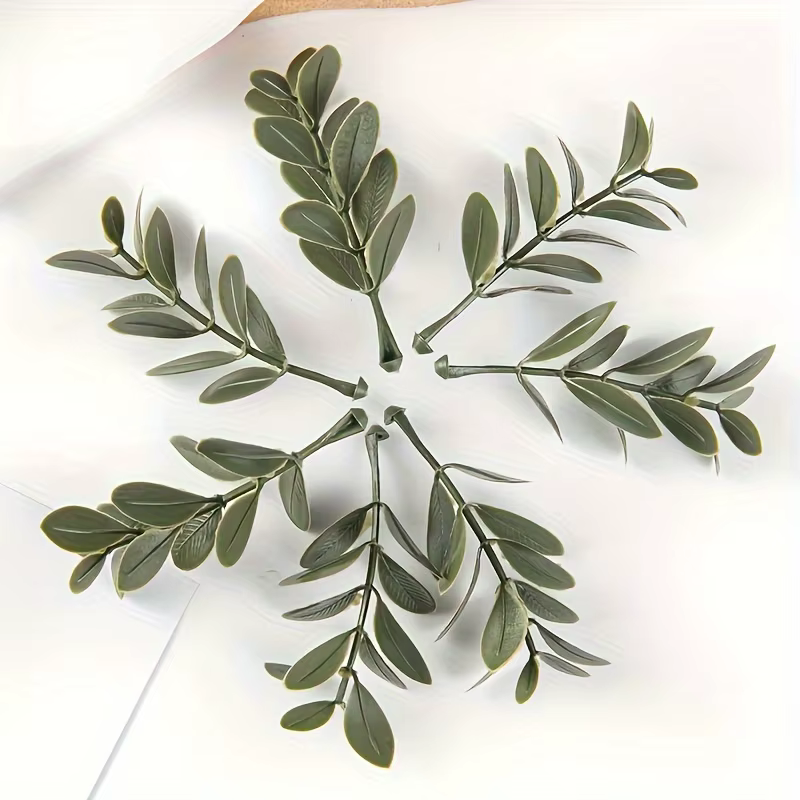Feuilles d'olivier imulées