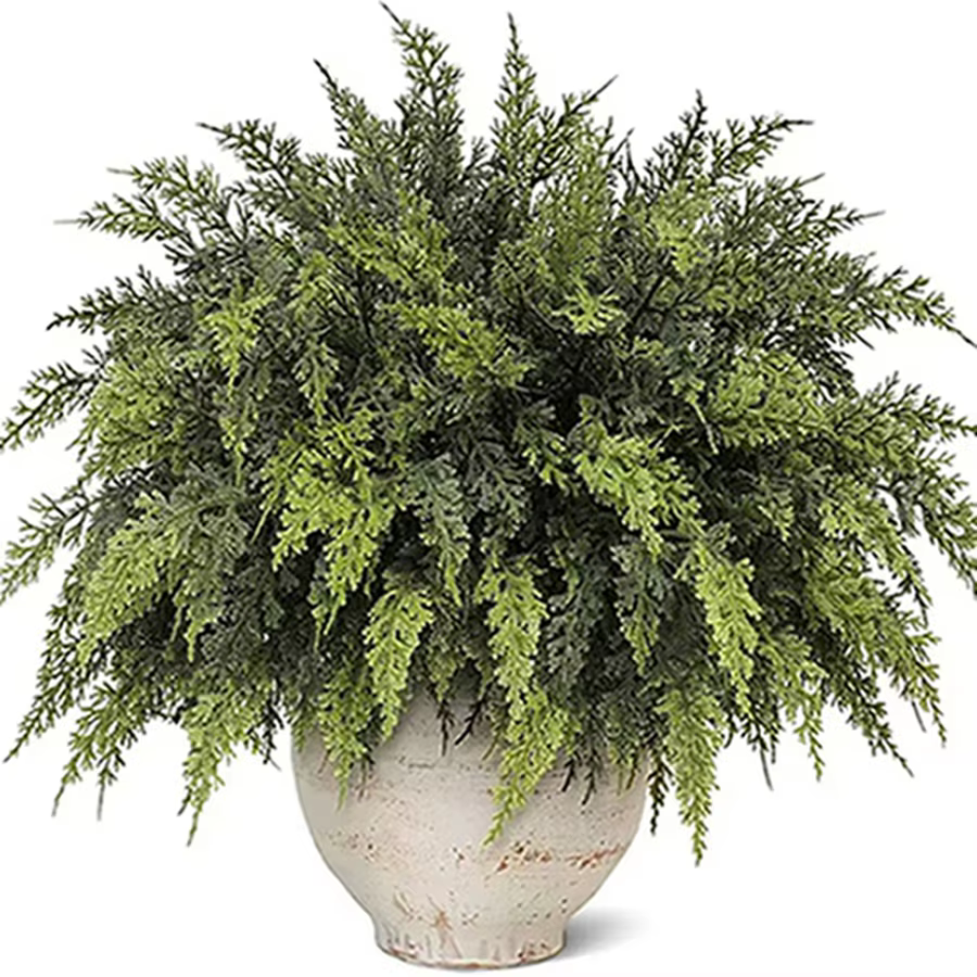 1pc Plante Artificielle Feuilles De Noël Arbre Partie Maison Chambre Décoration de Table En Plein Air Cour Matériaux Fleur De Mariage Accessoire