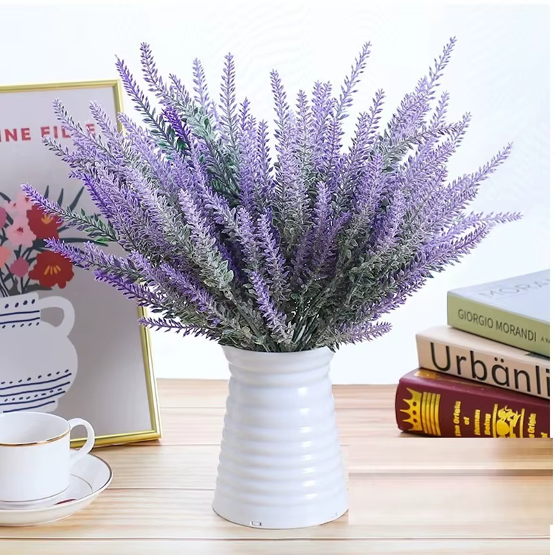 Plantes artificielles en plastique
