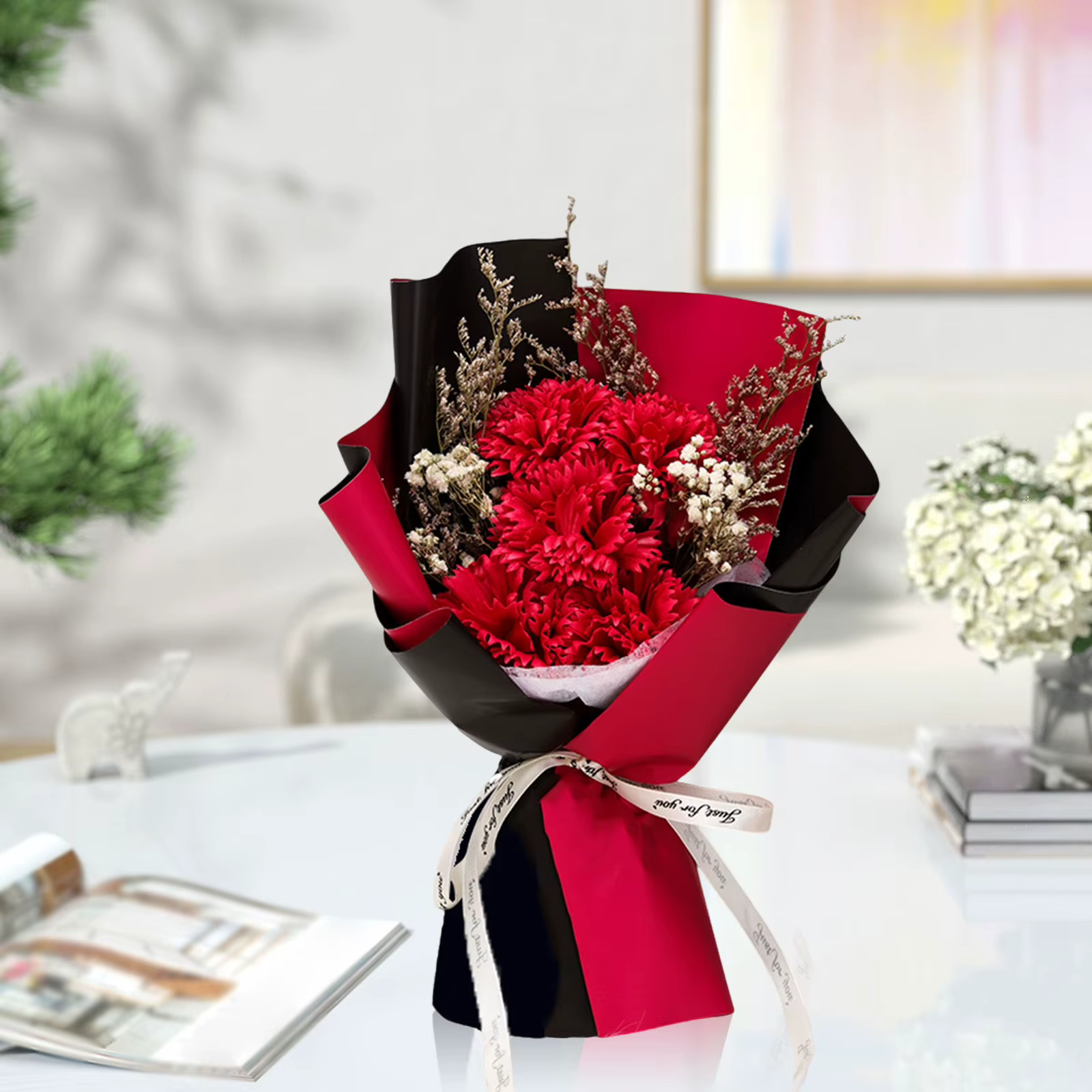 Bouquet de fleurs de Regina parfumé