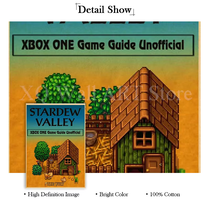 Affiches de marché nocturne de danse de fleurs de Stardew Valley