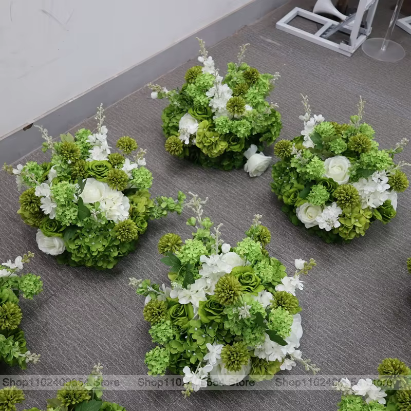 Boule de fleurs artificielle 30cm/50cm