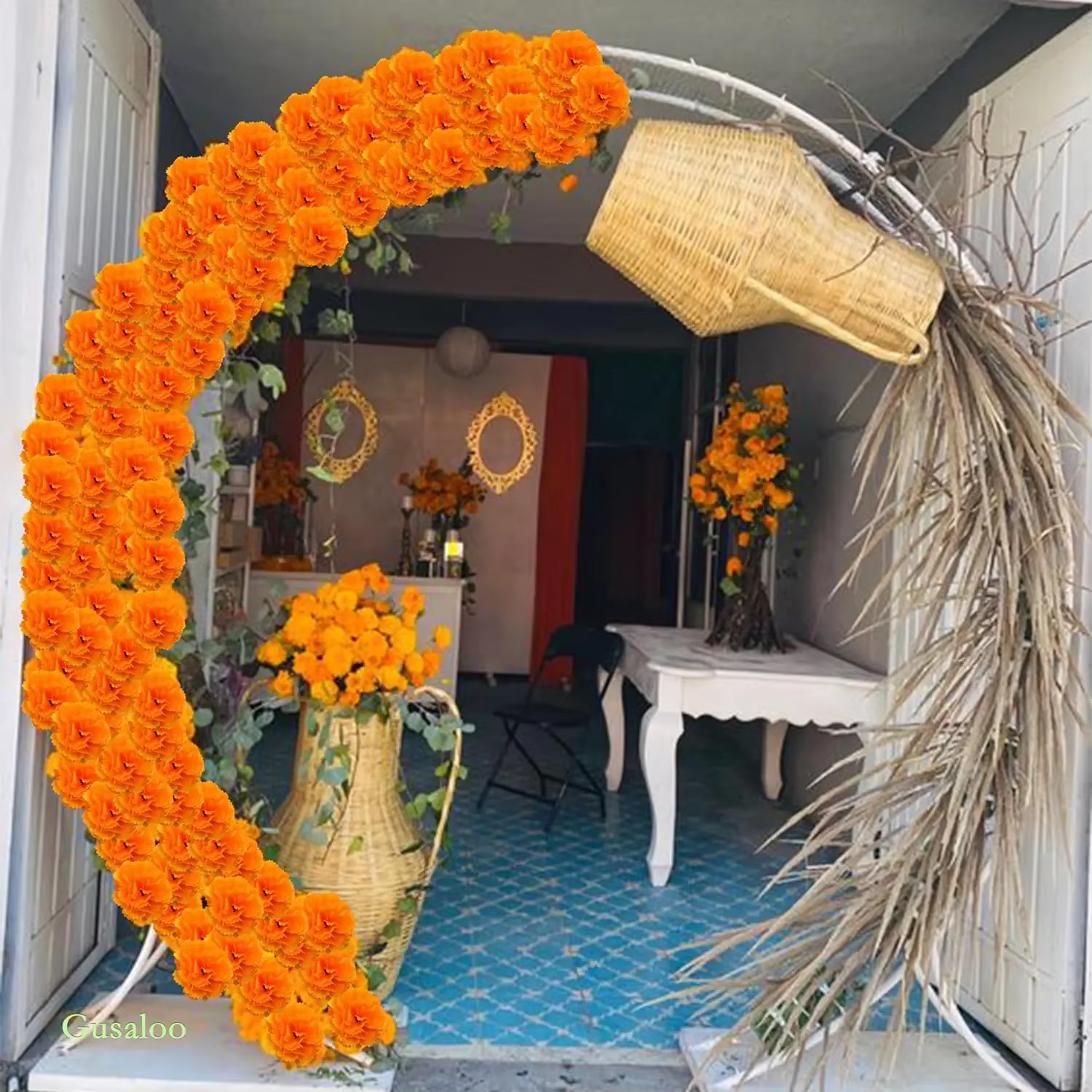 Fleurs artificielles De souci mexicain
