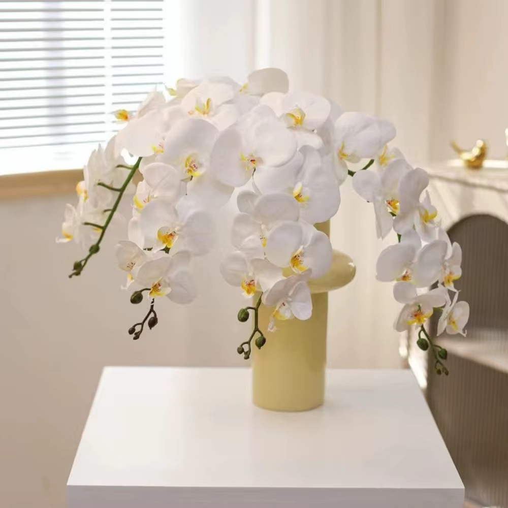 Branches de fleurs artificielles de Phalaenopsis