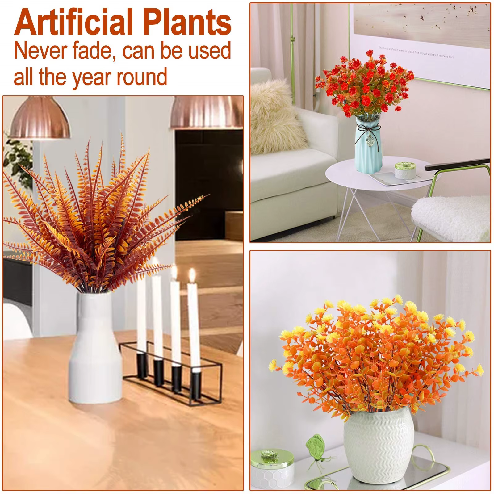Fleurs artificielles d'extérieur