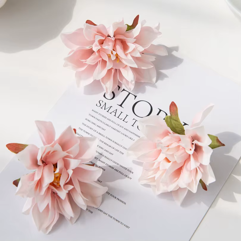 10/20 pièces 7CM fleurs artificielles soie étamine Gerbera maison mariage décor extérieur jardin Scrapbook Roses arc Festival artisanat couronne