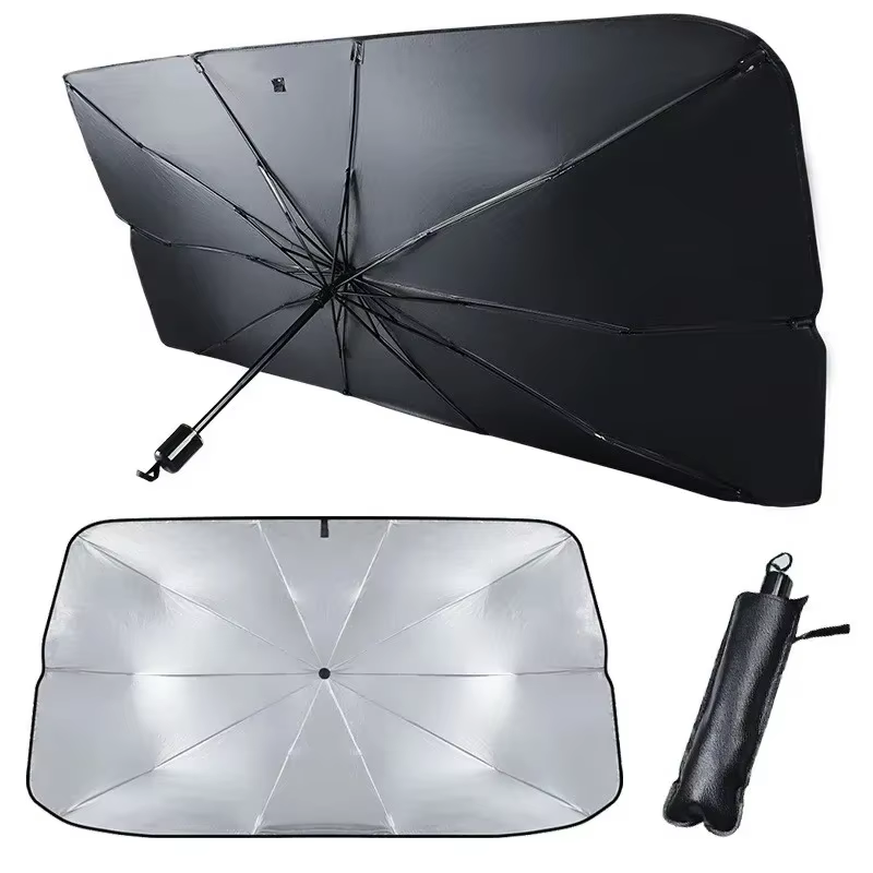 Pare-soleil de voiture rétractable, protection solaire, isolation thermique, pare-soleil pour pare-brise avant
