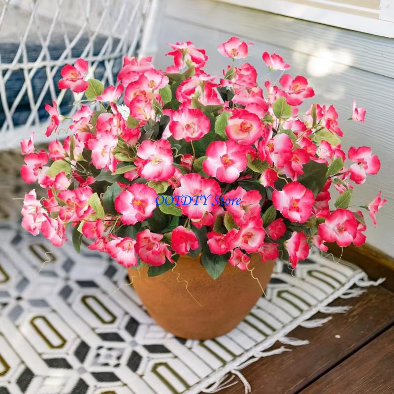 Fleur Simulation d'hibiscus en plastique Durable 367A
