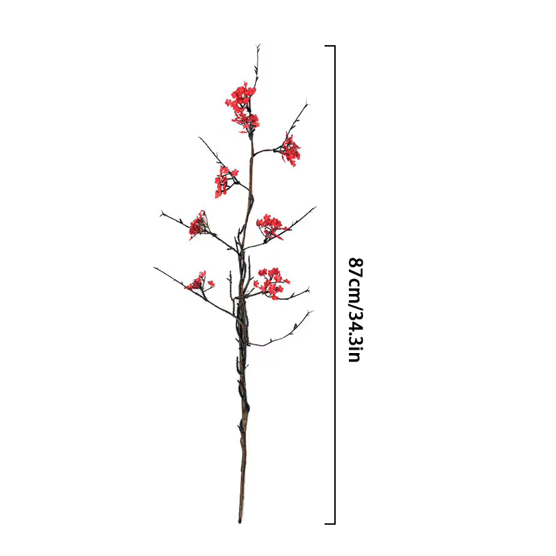 Fleurs artificielles en soie