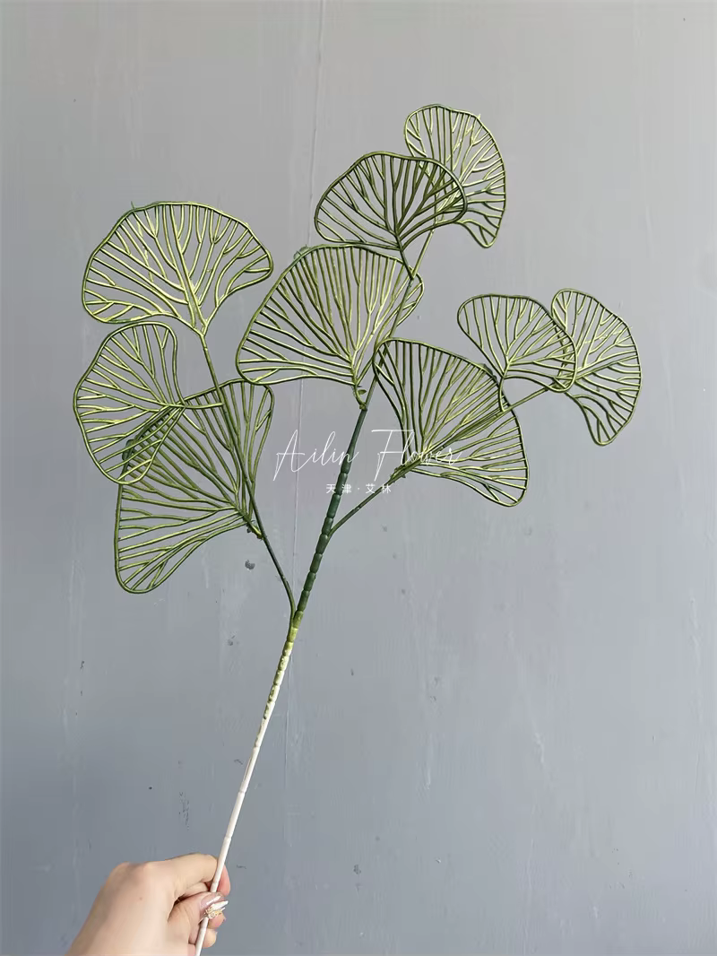 Plantes artificielles vertes