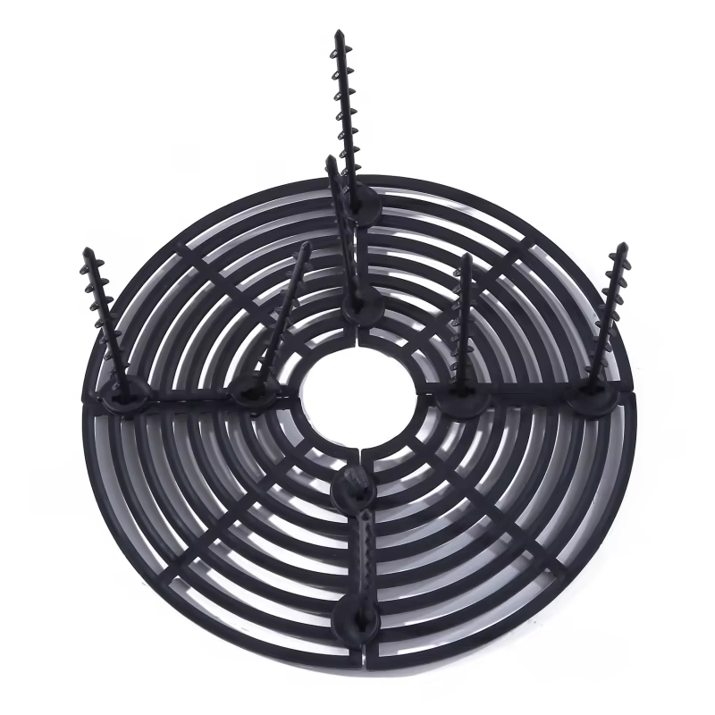 Protection de Sol pour Pot de Plantes avec Grille