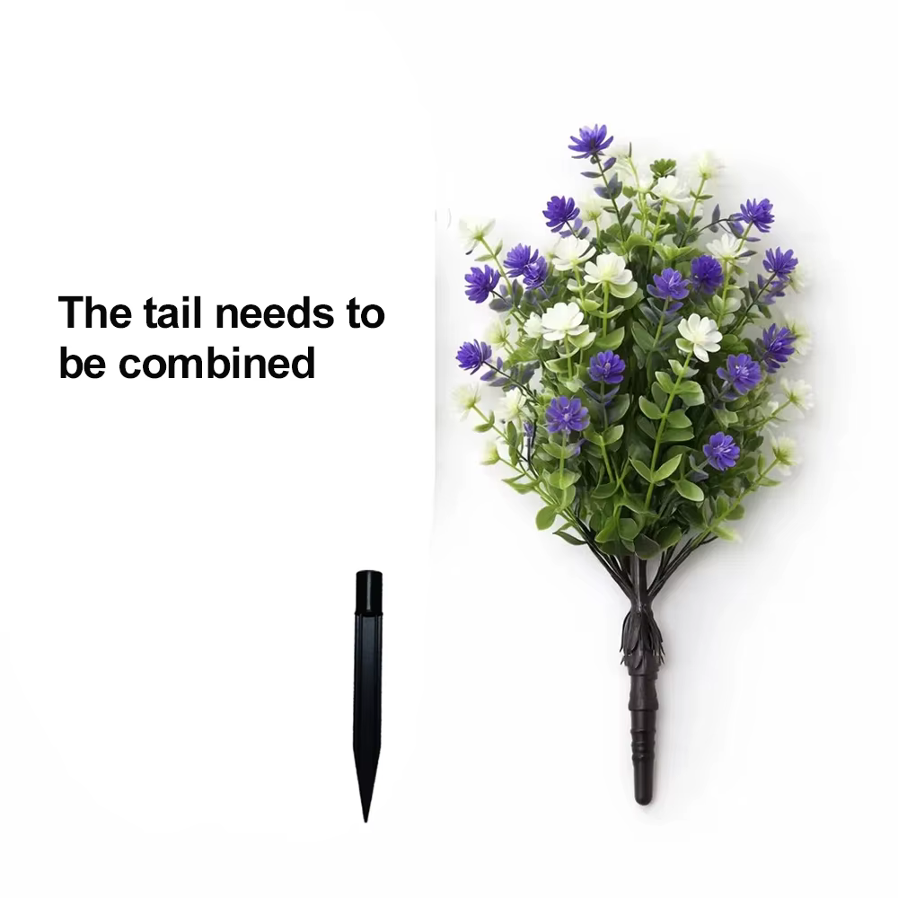 Fleurs artificielles pour l'extérieur