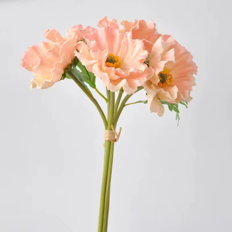 Bouquet de coquelicots artificiels en PU