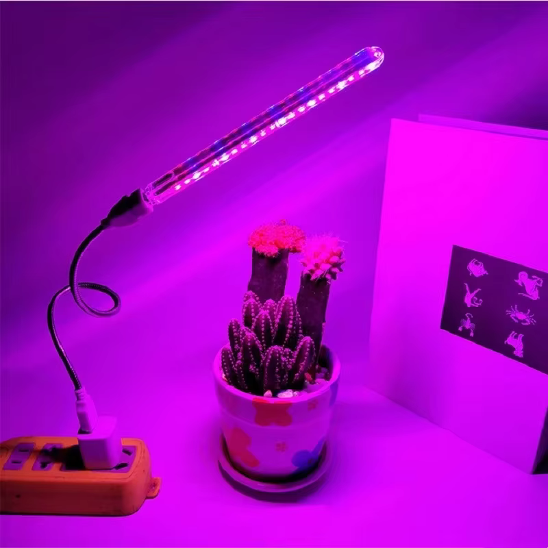 5V LED élèvent la lumière spectre complet plante lampe avec tuyau Flexible serre intérieure Phyto USB