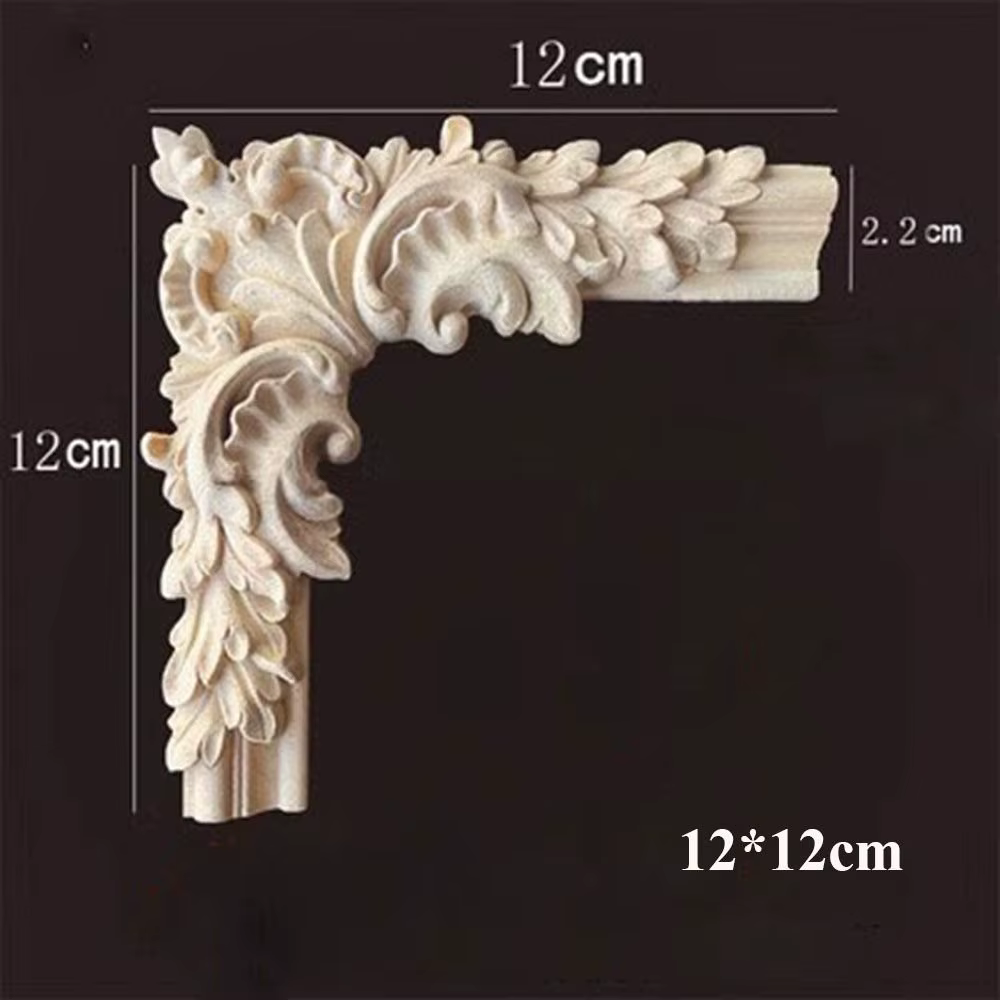 Artisanat sculpté en bois Floral naturel de haute qualité