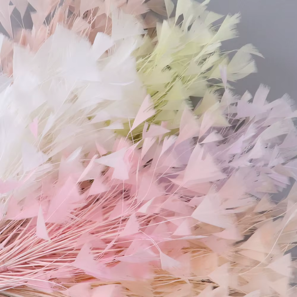 Fleurs de plumes de dinde de haute qualité 25-30CM pour la maison