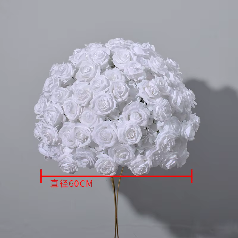 Boule de fleurs artificielles