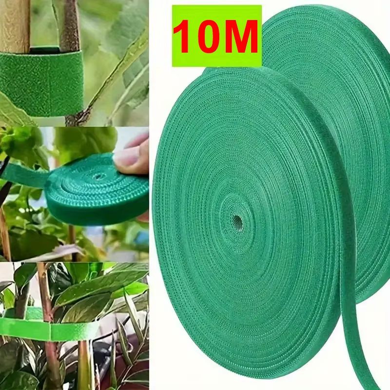 Attaches pour plantes en Nylon réutilisables de 10M
