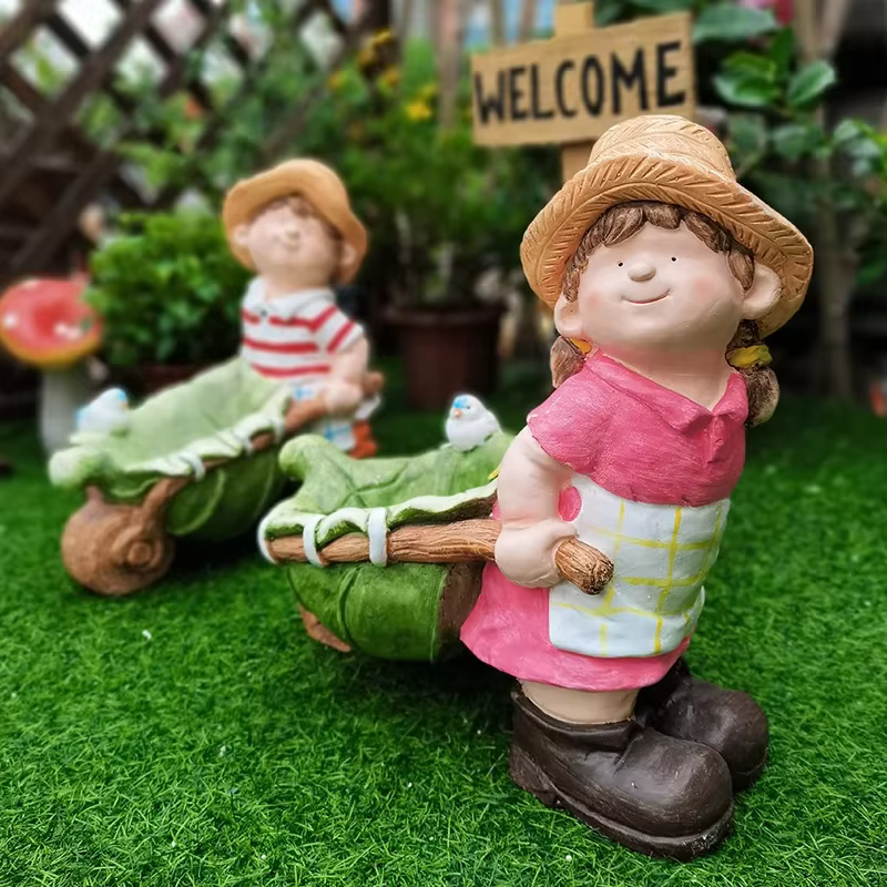 American Country Boy Cartoon Rick Garden Communautés ter