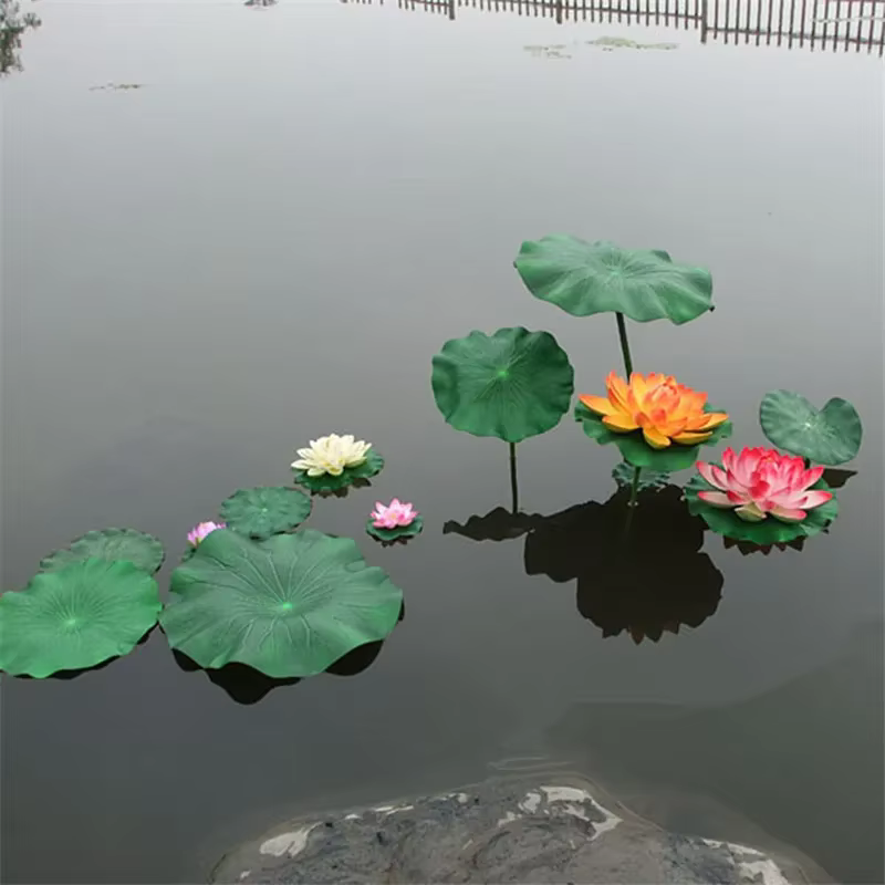 Feuilles de Lotus artificielles