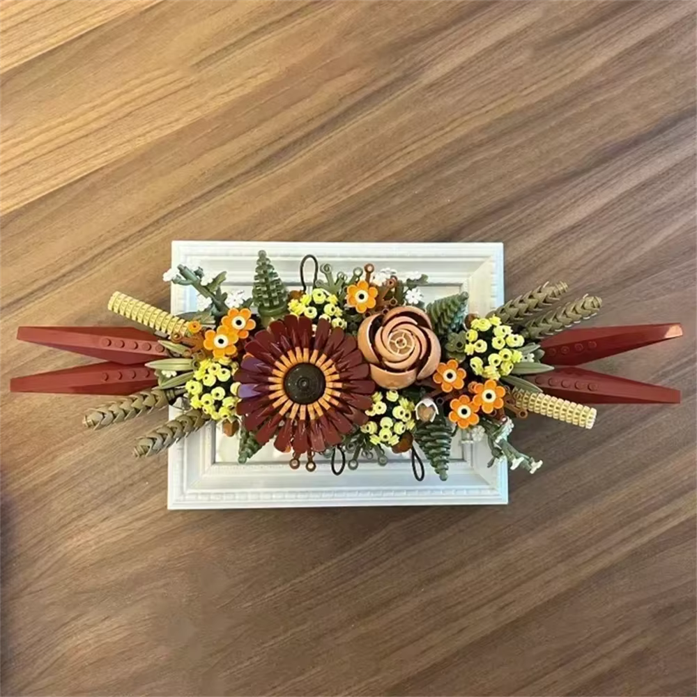 Fleurs artificielles 3D