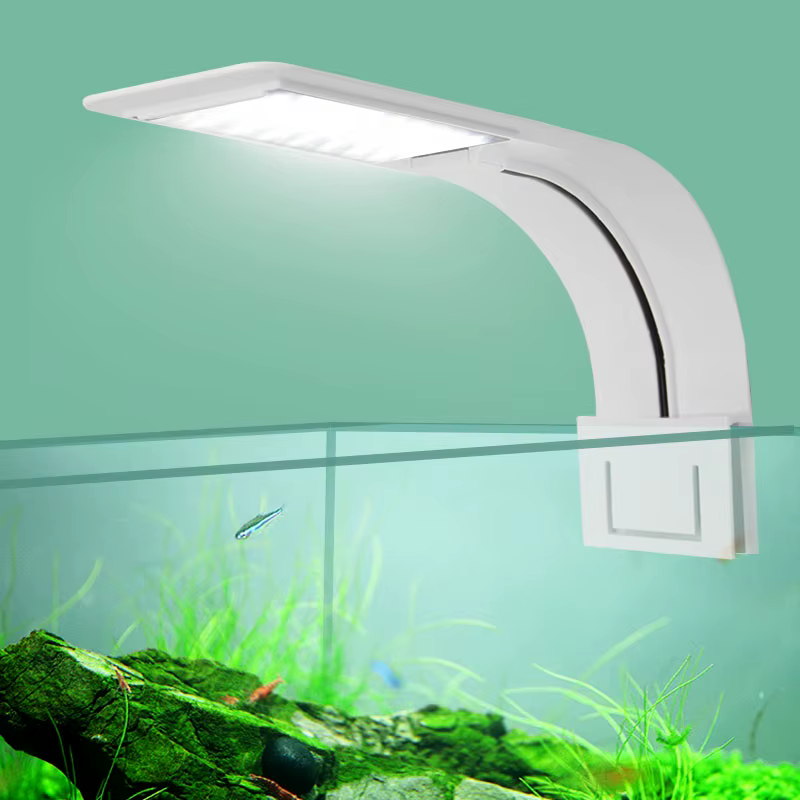 Très Mince Led Aquarium Lampe Éclairage La Croissance Des Plantes