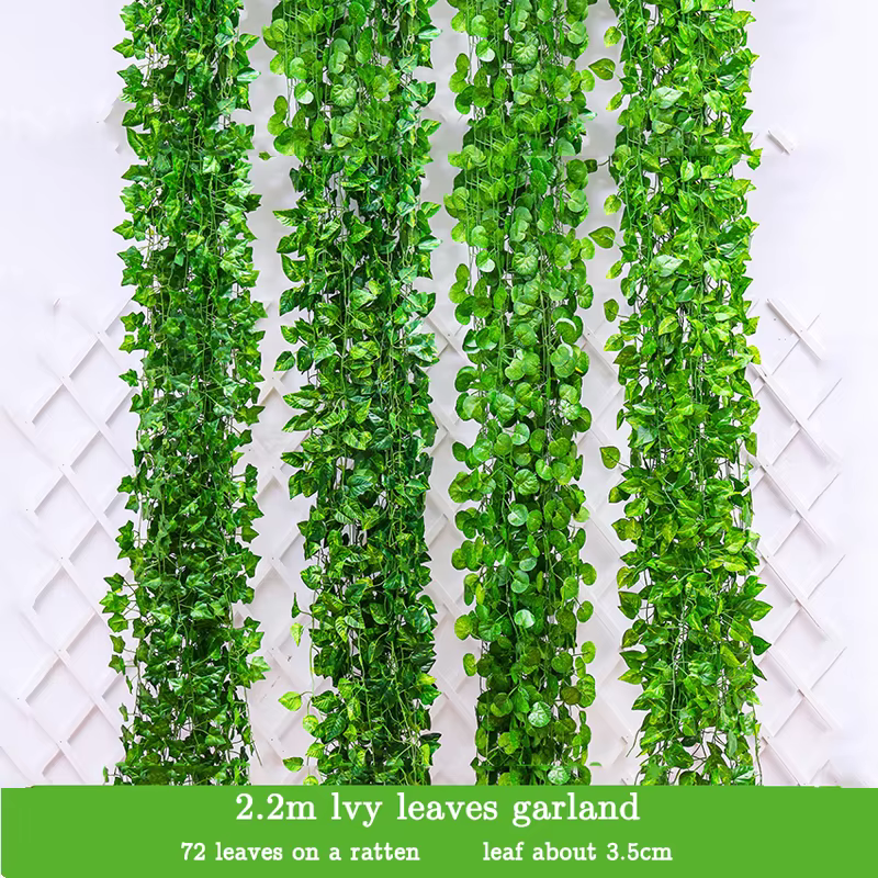 210cm plantes artificielles lierre vert fausses feuilles guirlande plante tenture murale vigne maison Gardan décoration