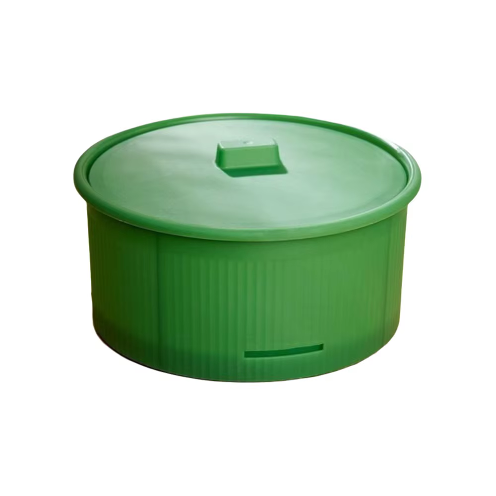 Pots de culture de pousses de légumes en plastique