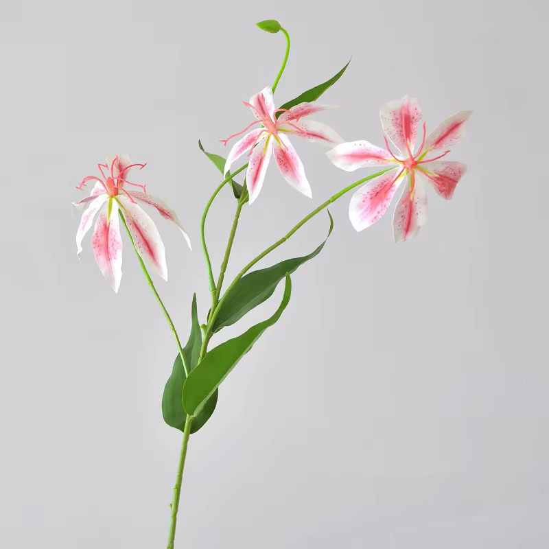 Fausse fleur de lys flammé imprimé en 3D