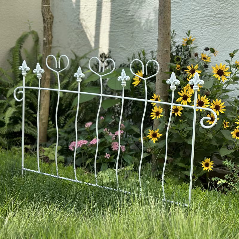 Clôture de jardin extérieure