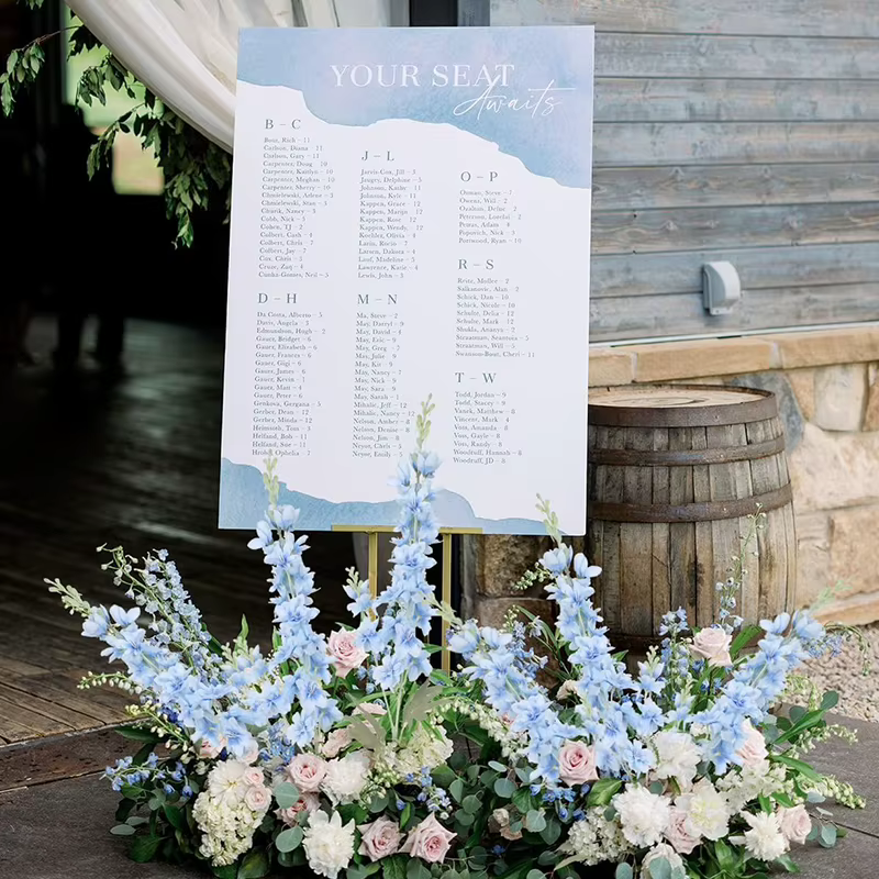 2 pièces Delphinium fleurs artificielles 85cm fausses