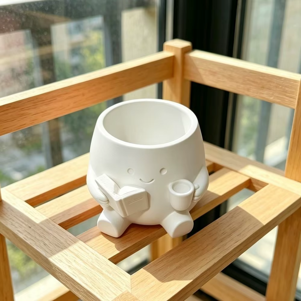 Pot de fleurs miniature mignon au design élégant
