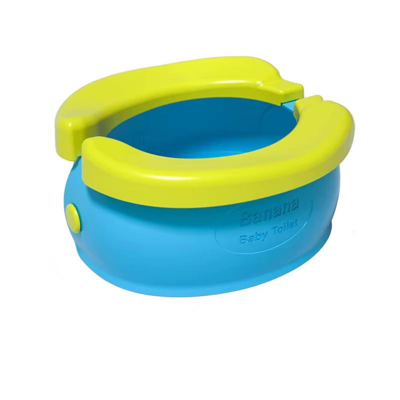 Pot portable pliable pour enfants, pot de voyage pour bébé, siège d'entraînement, extérieur et intérieur, facile à nettoyer, comprend 10 sacs à déchets
