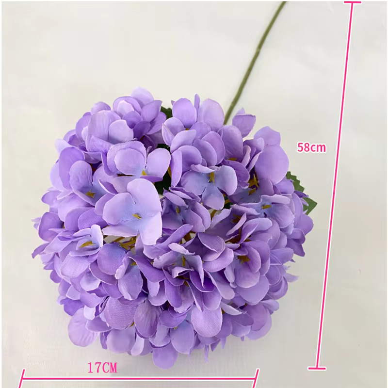 Macrophylla d'hortensia simulé unique