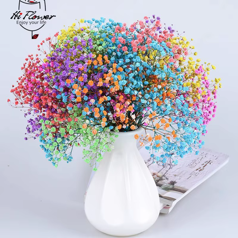 Fleurs séchées naturelles conservées