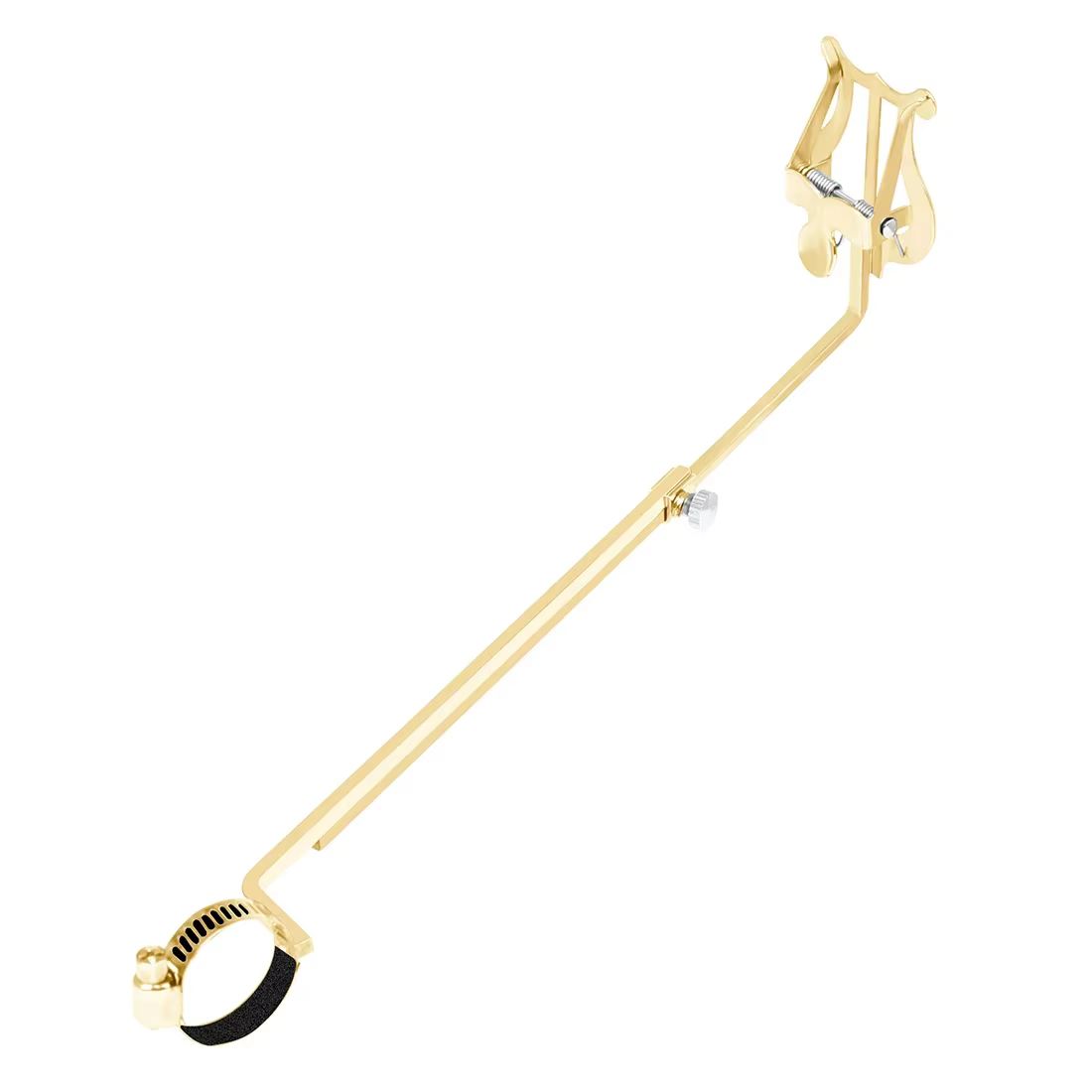 Supports de musique trompette flûte vents Saxophone Alto feuille de marche Portable supports de musique dorés accessoire d'instruments de musique