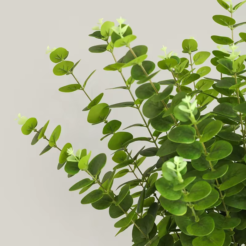 Feuilles d'eucalyptus artificielles