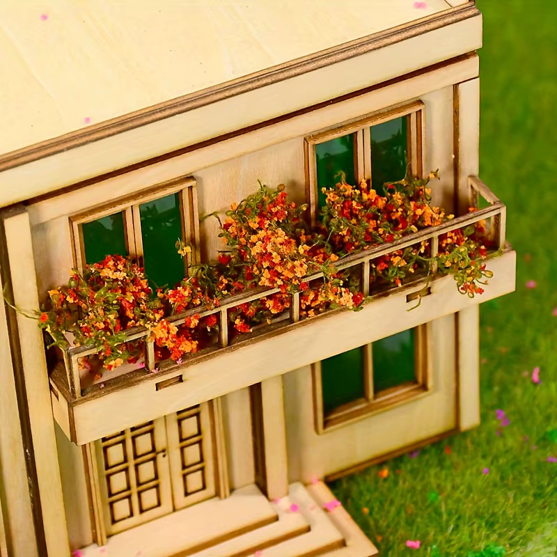 Mini ensemble de modèles de vigne et de fleur-3 grammes/0