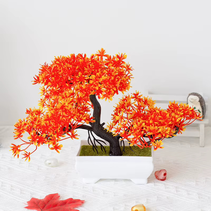 Plantes artificielles en plastique