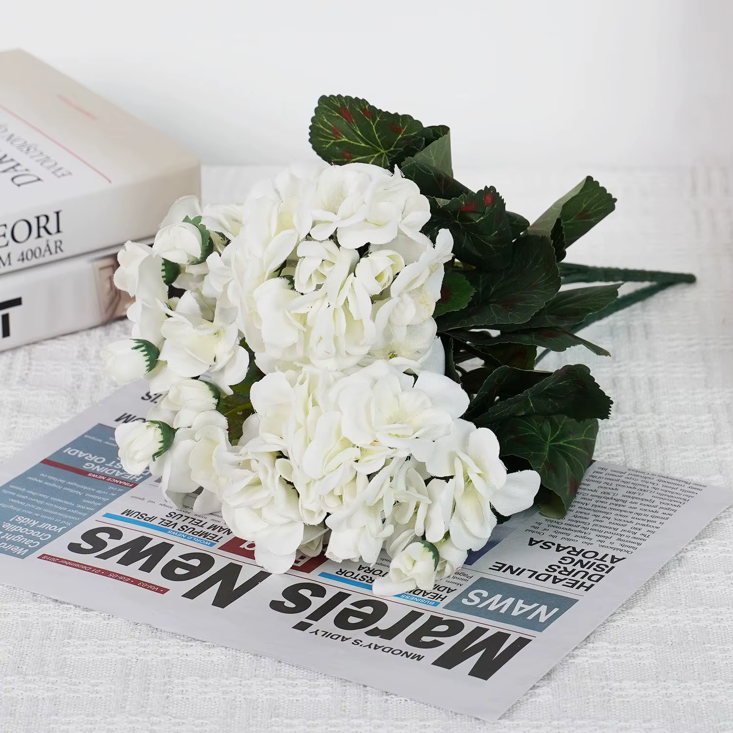 Uflower – plantes à fleurs de bégonia artificielles