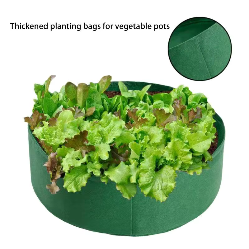 Pot de culture en tissu respirant - Sac de plantation robuste pour l'aération des racines - Jardinière réutilisable pour légumes pour jardin et terrasse